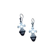 Boucles oreille touareg croix du niger tillya