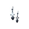 Boucles oreille touareg croix du niger tillya - vue V3
