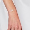 Bracelet TRIO Perles d'Eau Douce Rondes 8-9 mm Blanches Argent 925 - vue V2