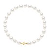 Bracelet Perles d'Eau Douce Grains de Riz 4-5 mm Blanches Or Jaune 18 Carats - vue V1
