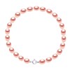 Bracelet Perles d'Eau Douce Grains de Riz 4-5 mm Roses Or Blanc 18 Carats - vue V1