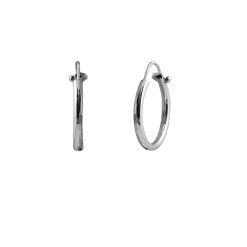 Boucles d'Oreilles créoles - Argent 925