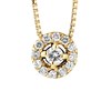Collier Diamants 0,13 Cts Or Jaune - vue V1