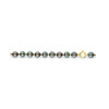 Bracelet Perles de Tahiti et Or Jaune 375/1000 - vue V1