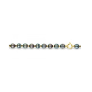 Bracelet Perles de Tahiti et Or Jaune 375/1000