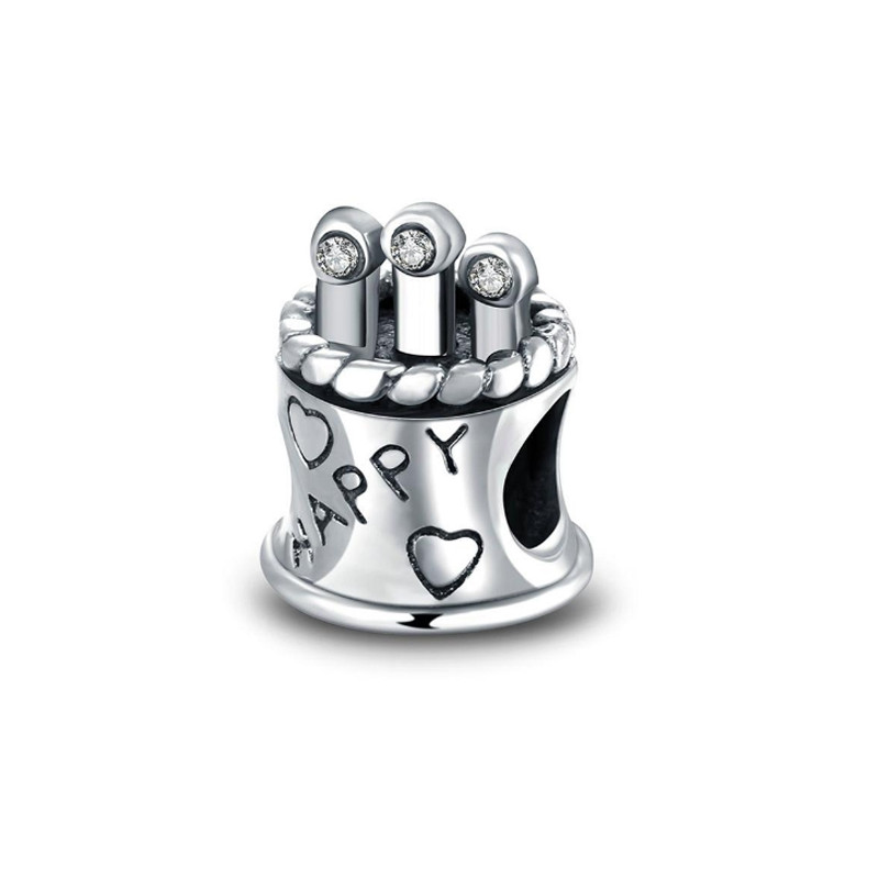 Charms Bead Gateau D Anniversaire En Argent 925 Femme Charms Breloques Maty