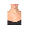 Collier Femme Perles SSS de 10 mm de couleur Or et Argent 925/1000 - vue V2