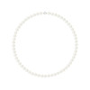 Collier ras du cou Femme Perles de culture d'eau douce Blanches AA et Fermoir Or blanc 750/1000 - vue V1