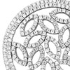 Pendentif Design en Argent orné de Cristal Swarovski Cubic Zirconia Blanc - vue V3