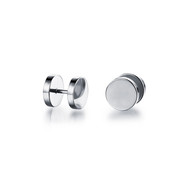 Boucles d'oreilles Homme Acier Inoxydable
