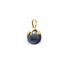 Pendentif Perle de Culture d'eau douce Noire et Or Jaune 375/1000 - vue V1