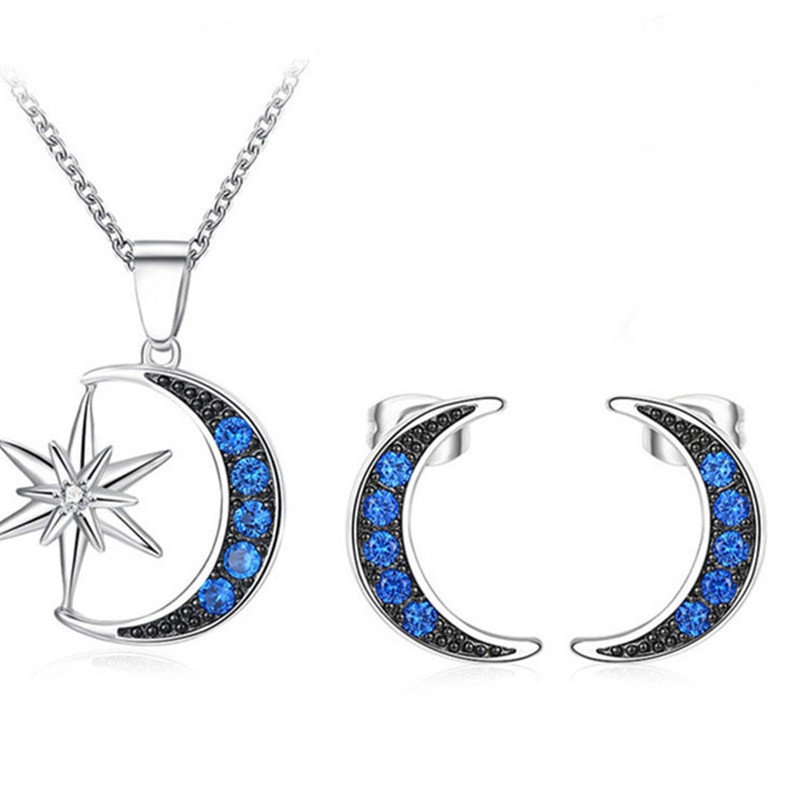 collier lune etoile swarovski collier lune etoile swarovski
