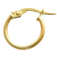 Boucles d'oreilles créoles or 9 carats 10mm