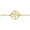 Bracelet Brillaxis arbre de vie doré - vue V3
