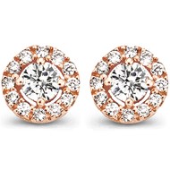 Boucles d'oreilles One More diamants or 750/1000