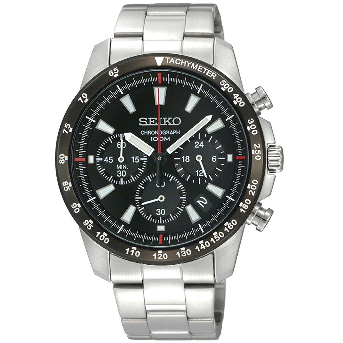 Montre Seiko sport chrono 100 mètres SSB031 Homme modèle SSB031 MATY