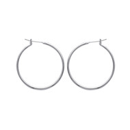 Boucles d'oreilles Brillaxis argent 30mm (BRILLAXIS)