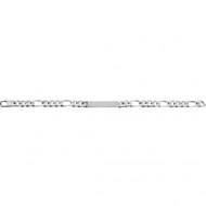 Gourmette homme Brillaxis argent massif