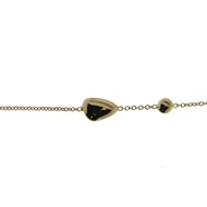 Bracelet Brillaxis or rose 18 carats