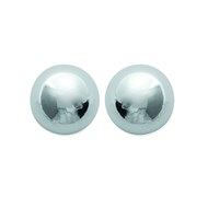 Boucles d'oreilles Brillaxis perles argent 5mm