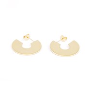 Boucles d'oreilles Les Partisanes Cinq à Sept dorées