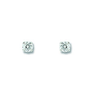 Boucles d'oreilles Brillaxis puces 2mm or 9 carats