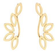 Boucles Brillaxis ''ear-cuffs'' or jaune