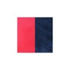 Cuir bracelet Les Georgettes corail/marine 25mm - vue V2