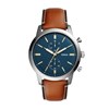 Montre Fossil Townsman cuir marron - vue V1