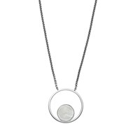 Collier Skagen Agnethe nacré