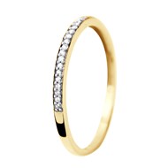 Alliance fine Diamants 0,050 Cts Joaillerie Or Jaune