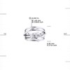 Bague Satelis Diamants 0,140 Cts Or Blanc - vue V3