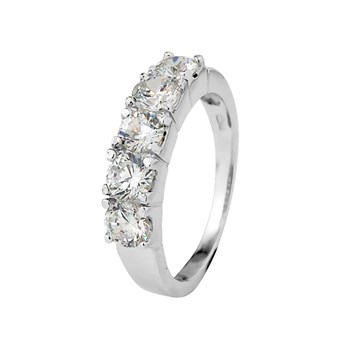 Bague - Blanc - Argent 925