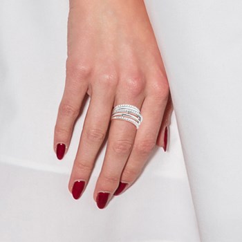 Bague - Blanc - Argent 925