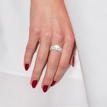 Bague - Blanc - Argent 925