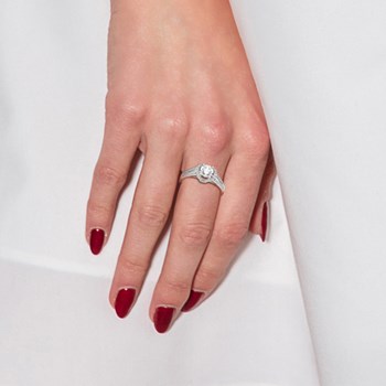 Bague - Corps en V - Argent 925