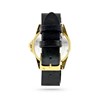 Montre Homme Foxter Sixties bracelet cuir noir, boitier PVD doré et fond noir - SIXTIES1 - vue V5