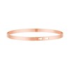 'MAMIE JE T'AIME' bracelet jonc rosé à message - vue V3