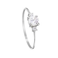 Bague 'Intuition' Or blanc