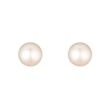 Boucles d'oreilles or jaune et perles de culture 'My Pearl'