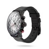 Montre Homme Foxter Avalone bracelet cuir noir, boitier PVD noir et fond noir - FR6041C1BC1 - vue V3