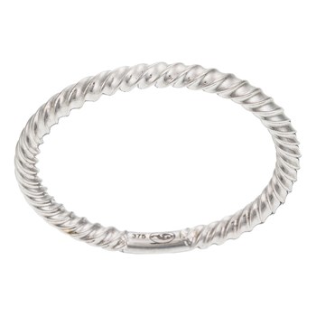 Bague 'Pour toujours' Or blanc