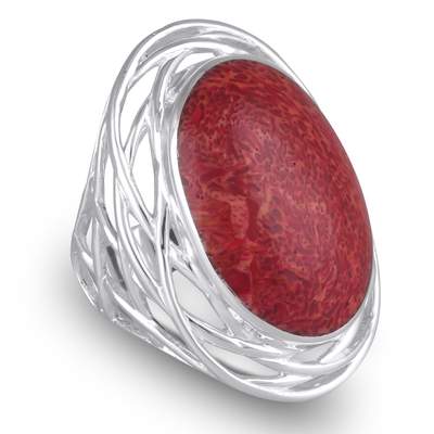 Bague En Cordiérite (iolite) Ovale 20x16x6mm - Argent Massif 925, Taille 58, Neuve Avec étiquettes