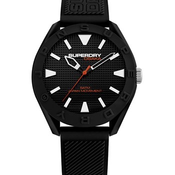 Montre Superdry en Silicone Homme Noir