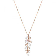 Collier Swarovski Mayfly - Rosé Doré -