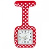 Montre Infirmière KRAZY NURSE bracelet Silicone Rouge - vue V1