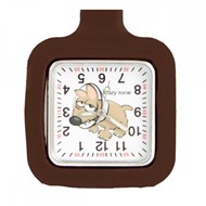 Montre Infirmière KRAZY NURSE bracelet Silicone Marron