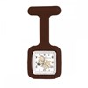 Montre Infirmière KRAZY NURSE bracelet Silicone Marron - vue V2
