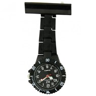 Montre Infirmière KRAZY NURSE bracelet Plastique Noir