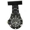 Montre Infirmière KRAZY NURSE bracelet Plastique Noir - vue V1